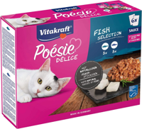 Vitakraft Poésie Delight Assorted Fish Multipack 6 x 85g